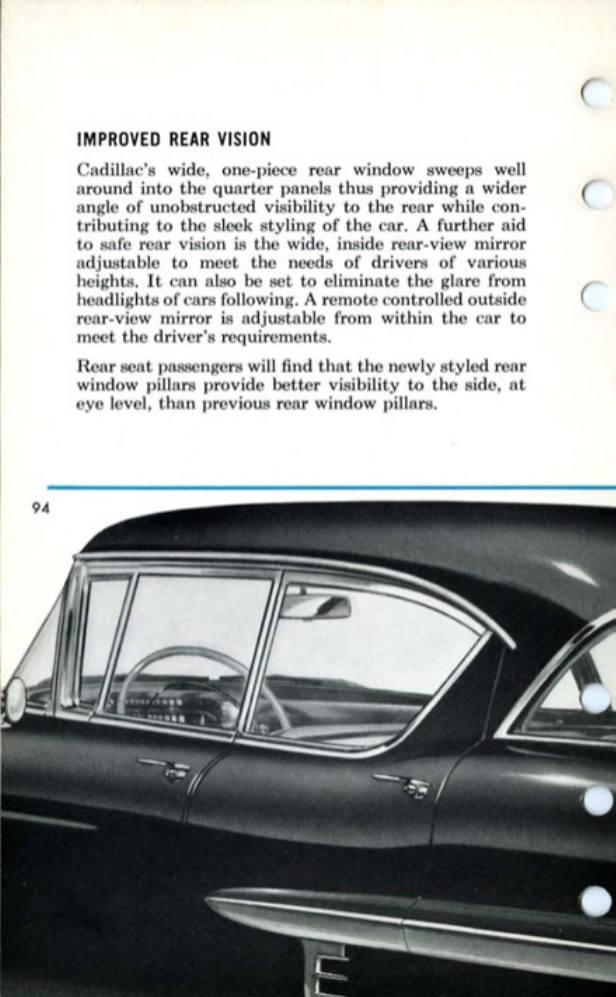 1957 Cadillac Salesmans Data Book Page 51